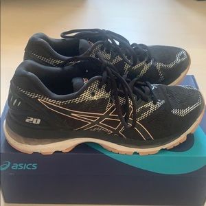 Pair of Gel-Nimbus 20  running shoes - gently used
